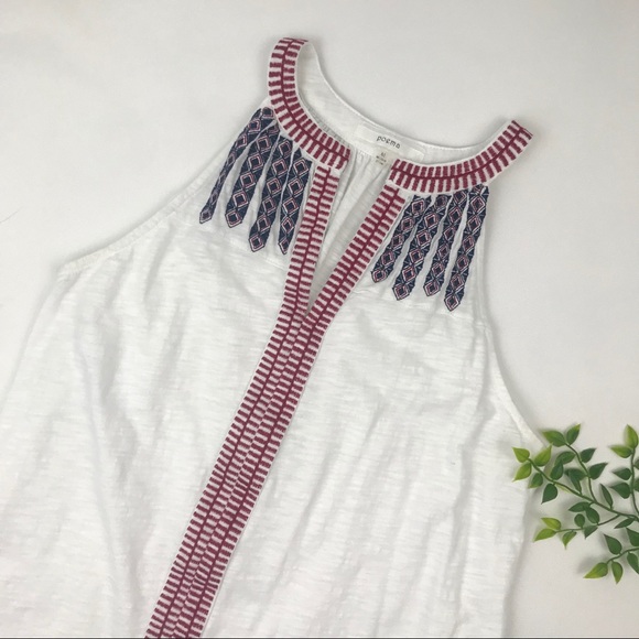 Poema embroidered tank size medium - Picture 4 of 4